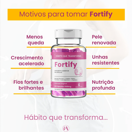 FORTIFY – Crescimento, Fortalecimento Capilar e Saúde da Pele