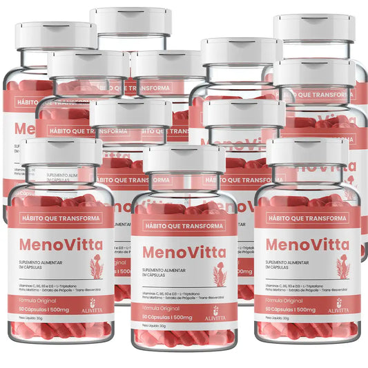 12 Meses - MENOVITTA – Equilíbrio, Bem-Estar e Suporte à Menopausa