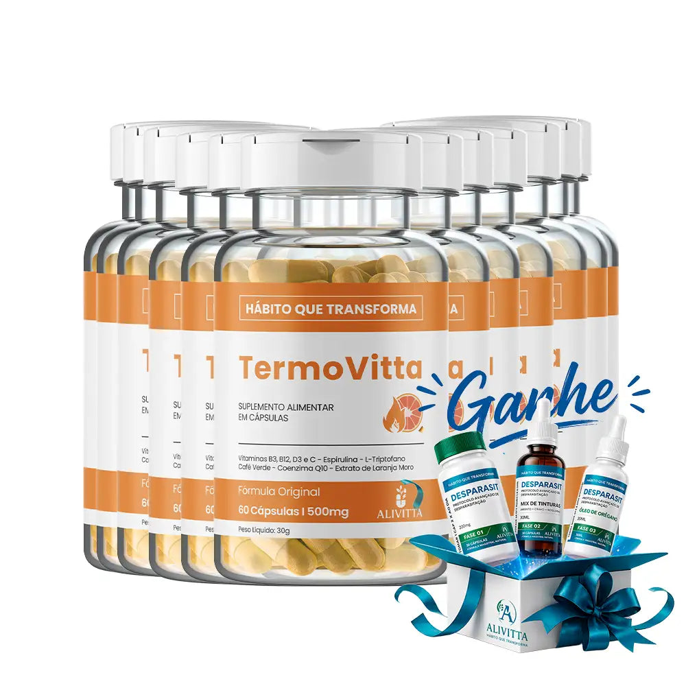 12 Meses - TermoVitta – Metabolismo Ativo e Queima Natural de Gordura
