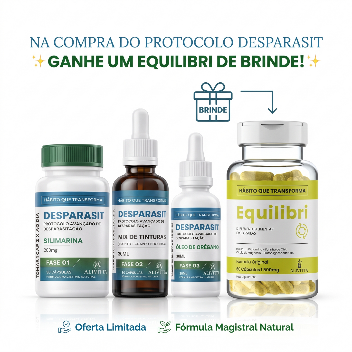 Desparasit – Protocolo Natural de Desparasitação | Formulação Magistral Natural