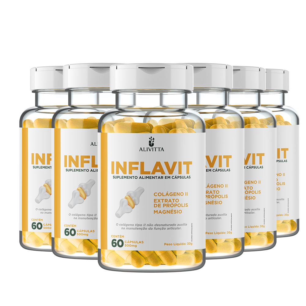 3 INFLAVIT – Anti-inflamatório Natural Inteligente