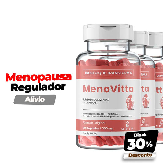 3 Meses - MENOVITTA – Equilíbrio, Bem-Estar e Suporte à Menopausa