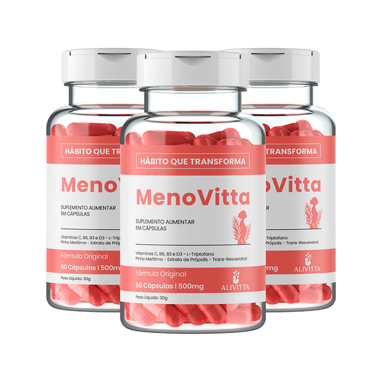 3 Meses - MENOVITTA – Equilíbrio, Bem-Estar e Suporte à Menopausa