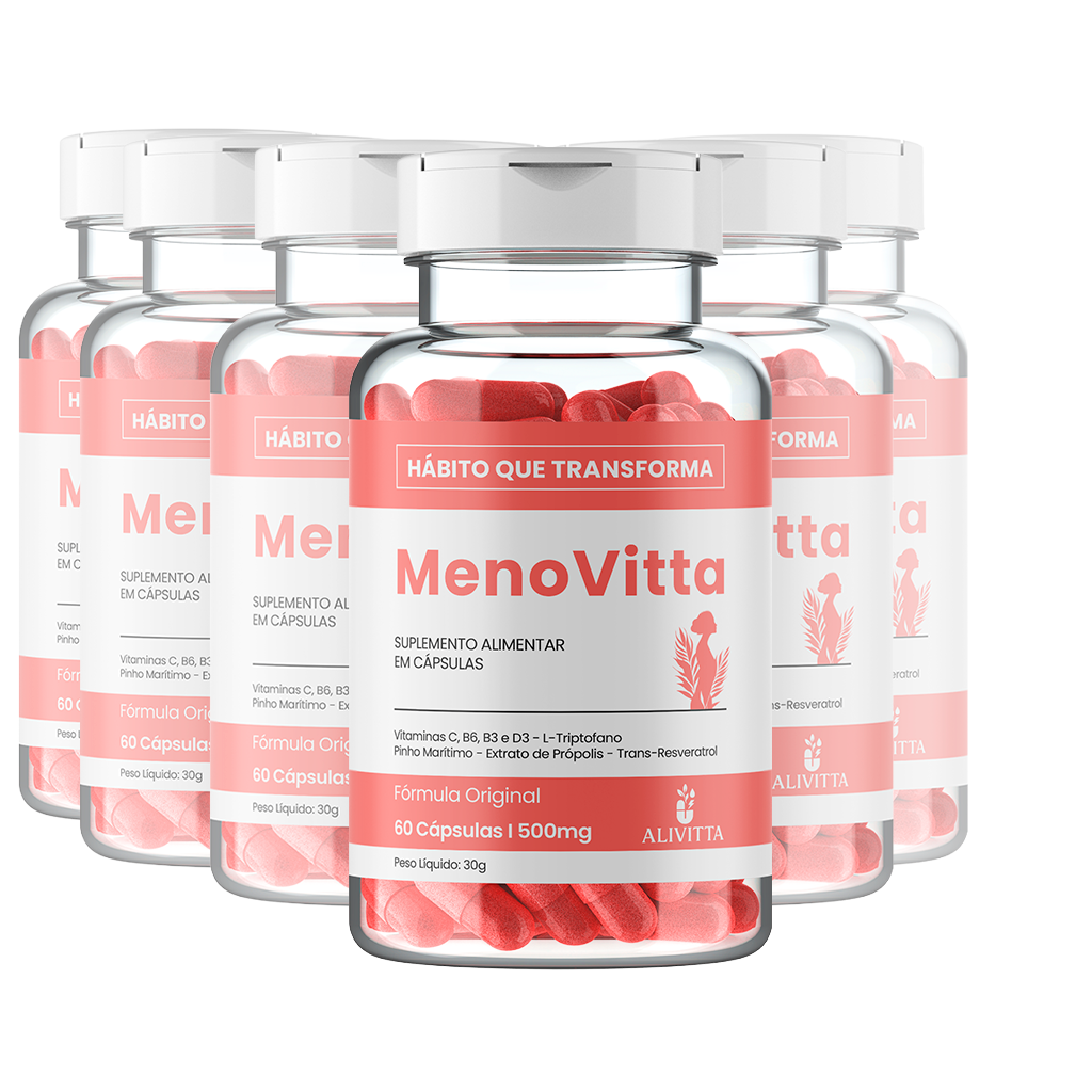 6 Meses - MENOVITTA – Equilíbrio, Bem-Estar e Suporte à Menopausa