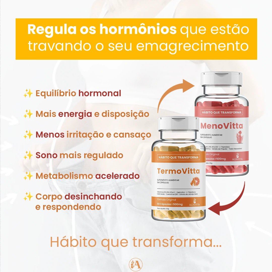 2 Protocolo Emagrecedor e Regulador Hormonal | Alivitta
