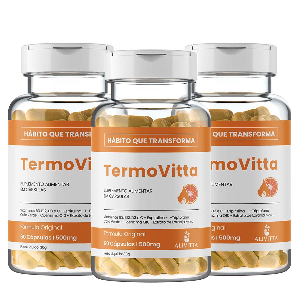 3 Meses - TermoVitta – Metabolismo Ativo e Queima Natural de Gordura