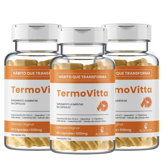 3 Meses - TermoVitta – Metabolismo Ativo e Queima Natural de Gordura